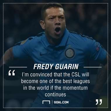 Guarin on China