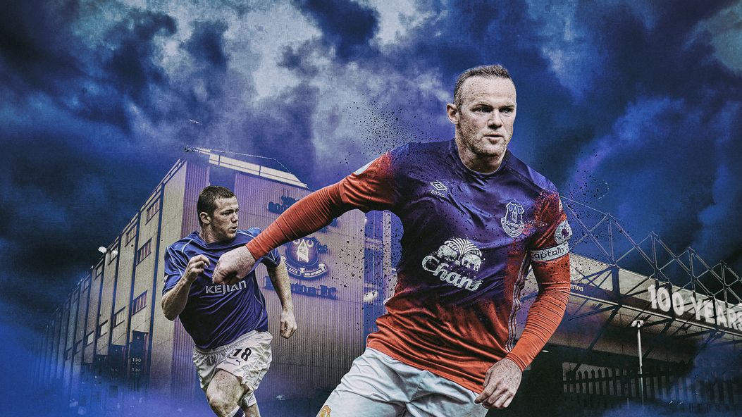Wayne Rooney Everton GFX