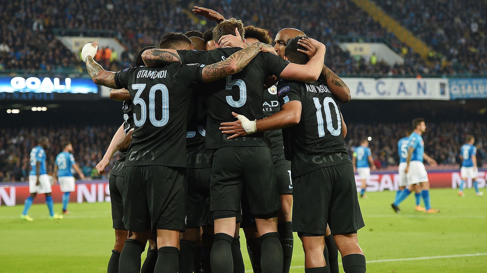 Neapel Manchester City Champions League 01112017