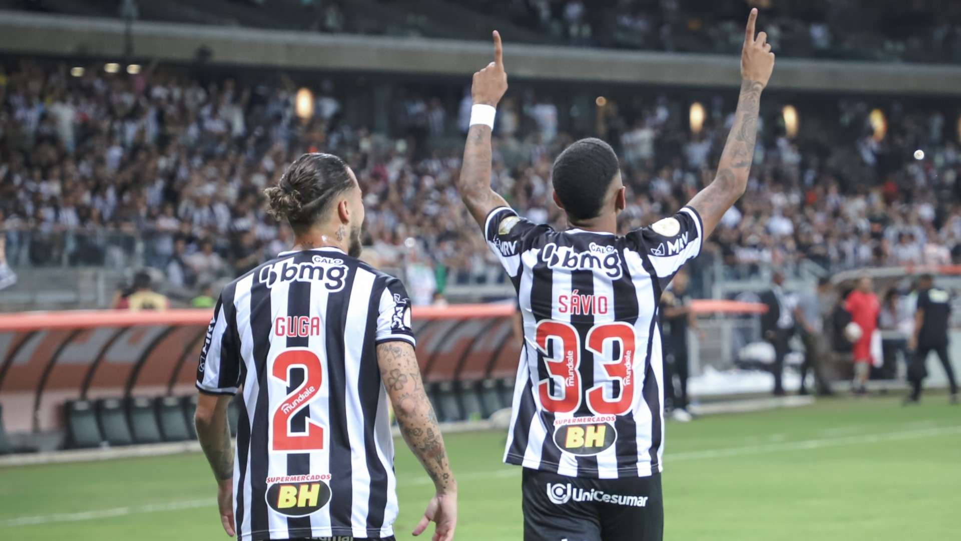 Sávio Atlético-MG Santos Brasileirão 11 06 2022
