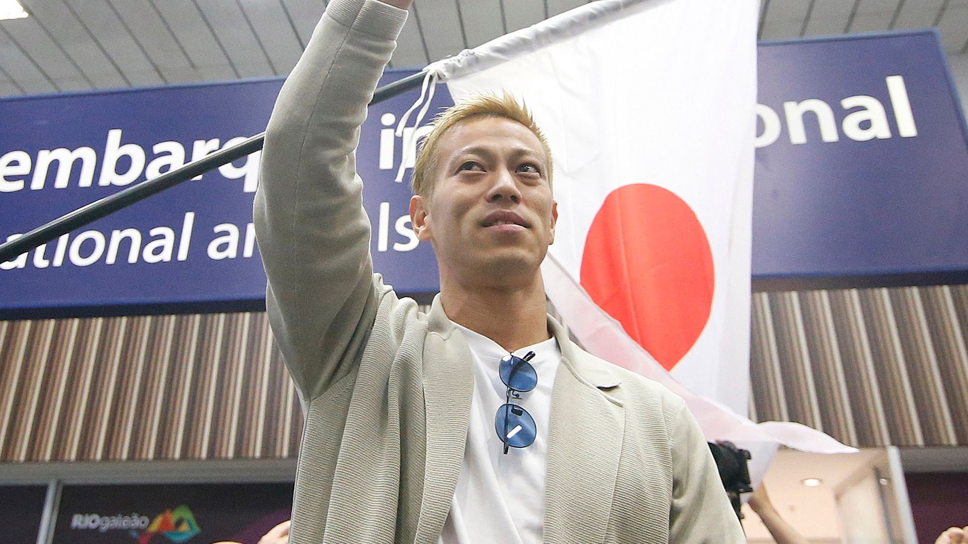Keisuke Honda chegada Botafogo Rio de Janeiro 07 02 2020