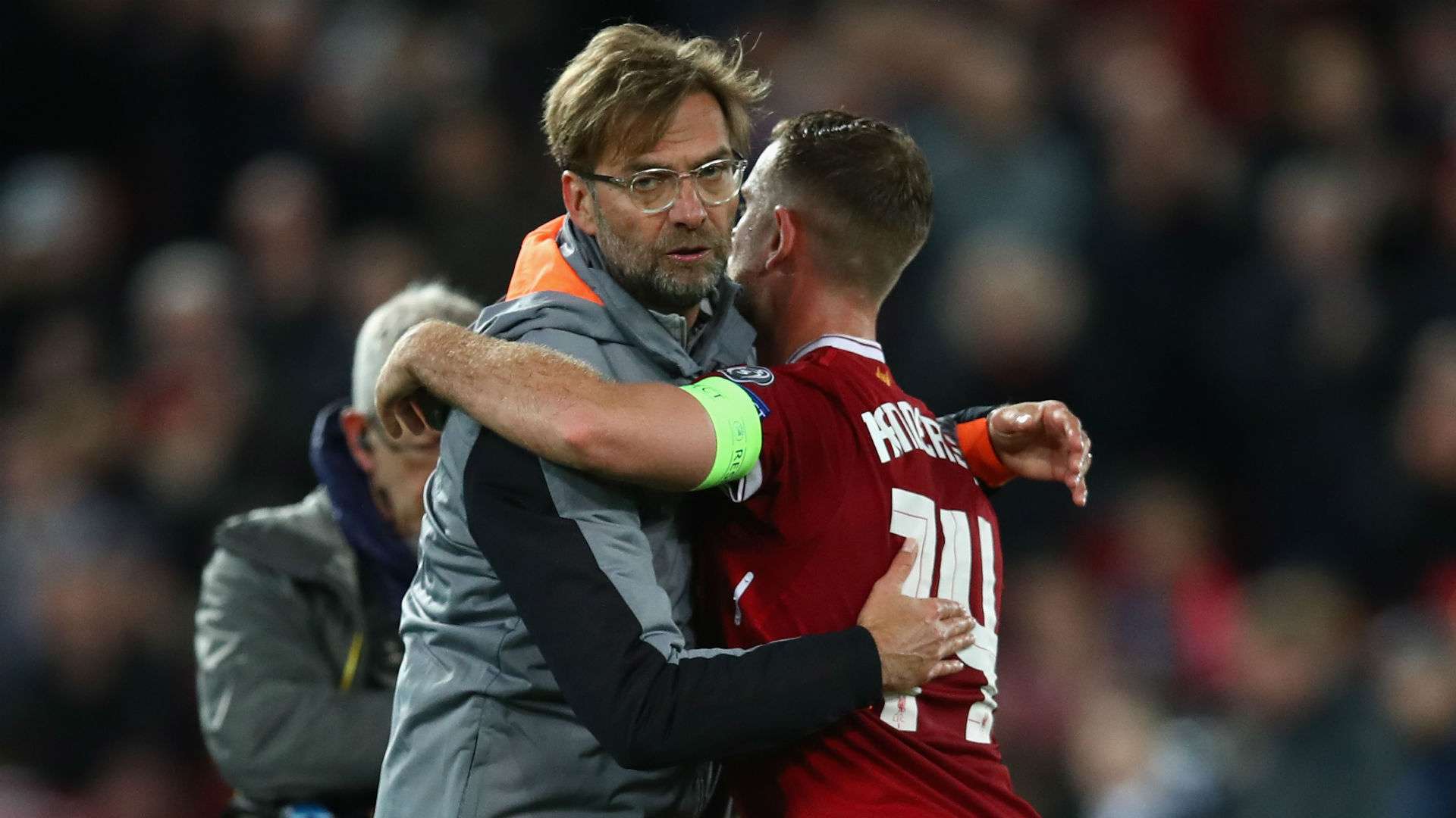 Jurgen Klopp and Jordan Henderson, Liverpool