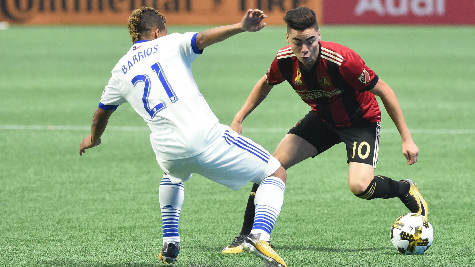 Miguel Almiron Atlanta United Michael Barrios FC Dallas