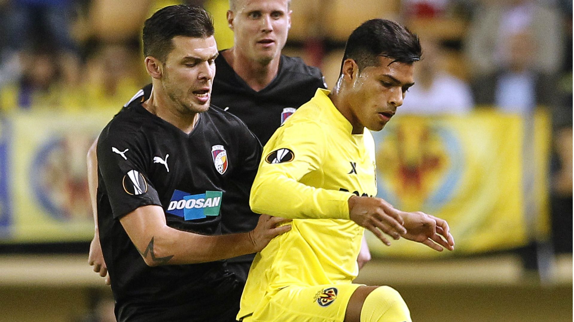 Nahuel Villarreal Viktoria Plzen Europa League 01102015
