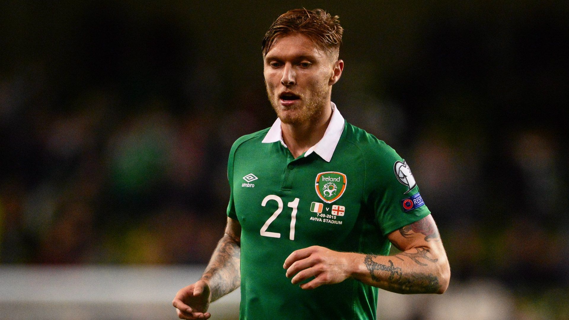 Jeff Hendrick Republic of Ireland Georgia 07092015