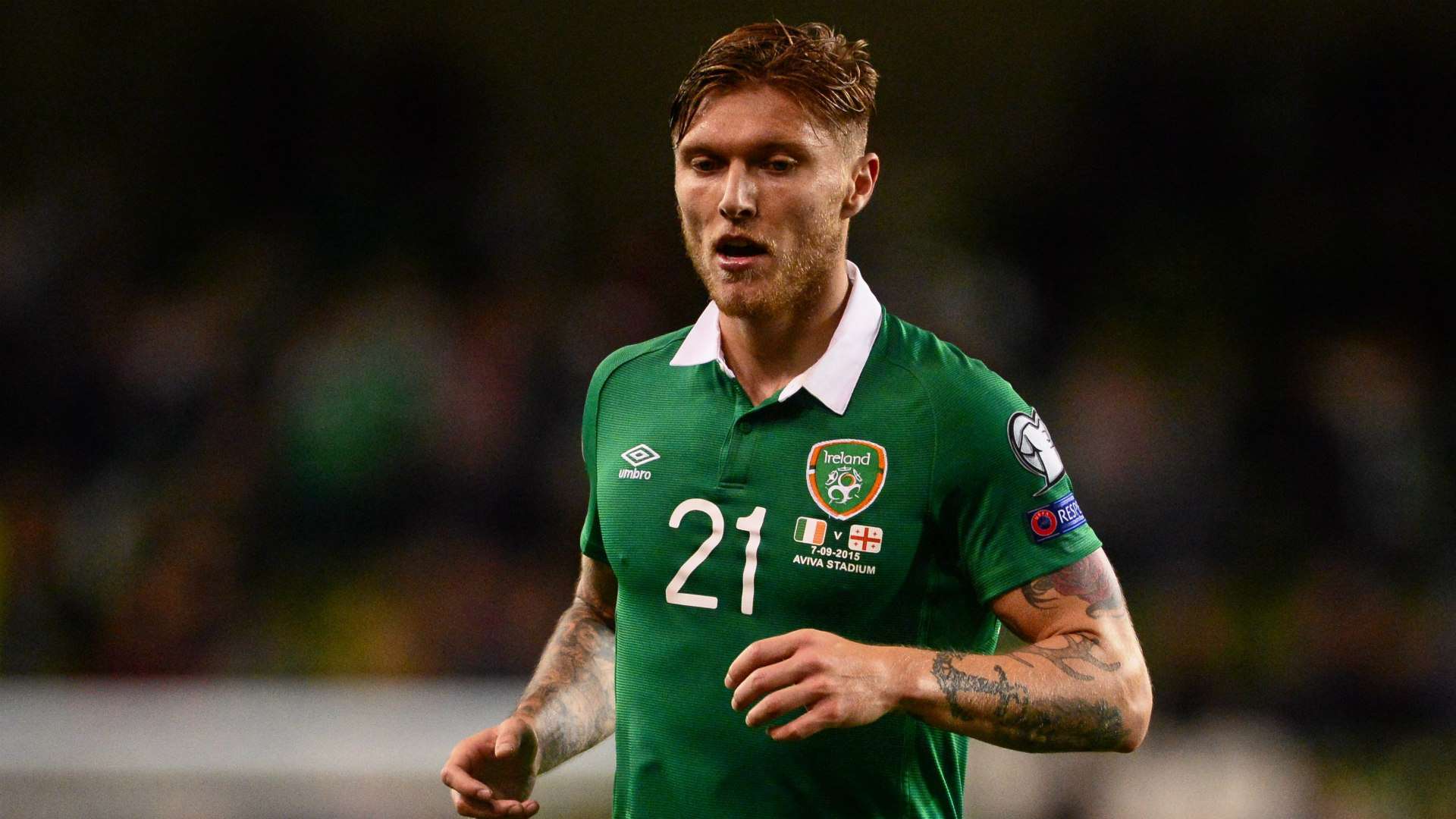 Jeff Hendrick Republic of Ireland Georgia 07092015
