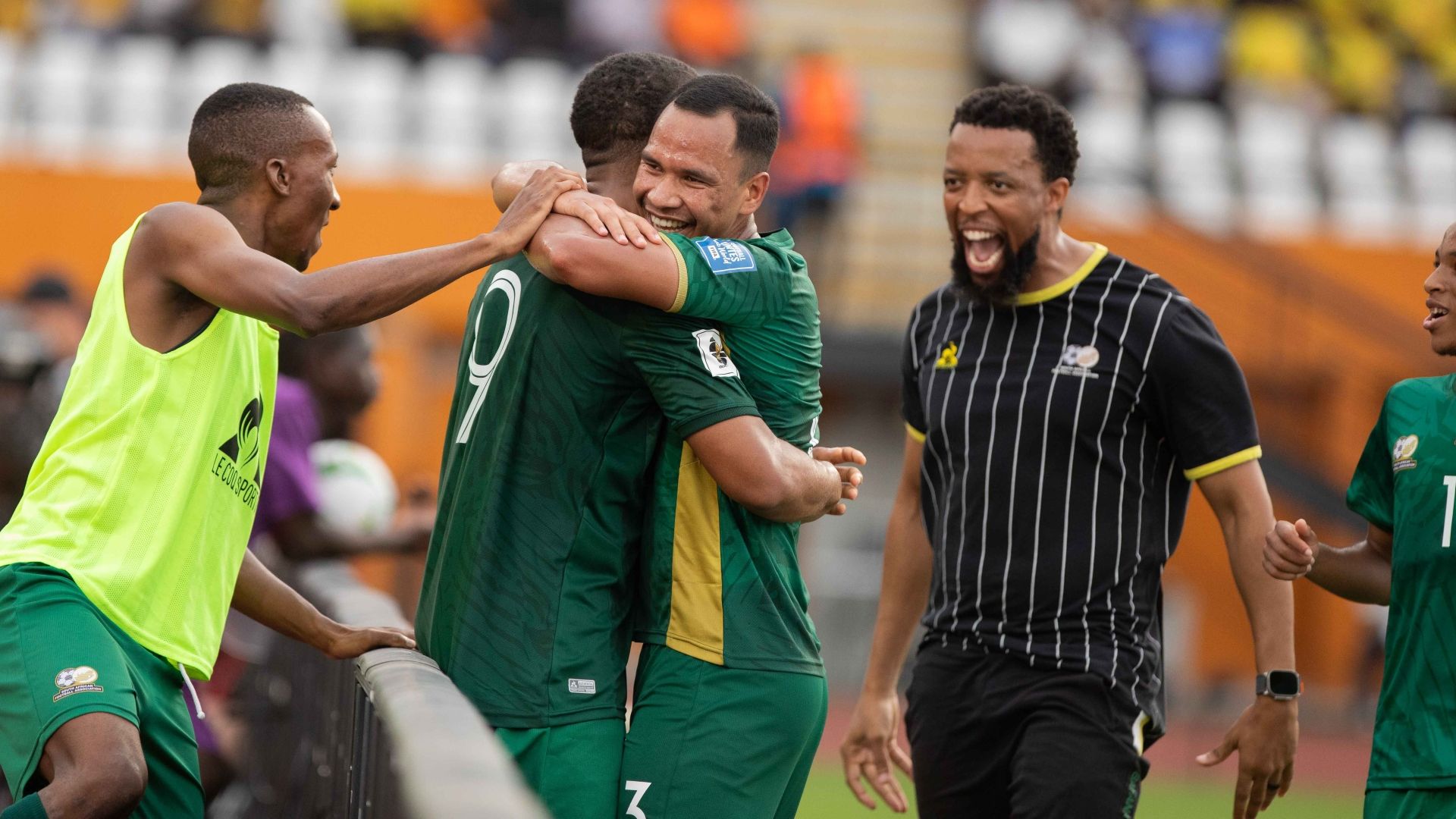 Fawaaz Basadien, Bafana Bafana