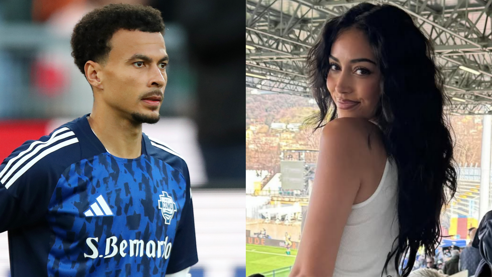 Dele Alli's model girlfriend Cindy Kimberly happy to be 'wagging' in Italy as she supports ex-Spurs star in bid to get career back on track with Como