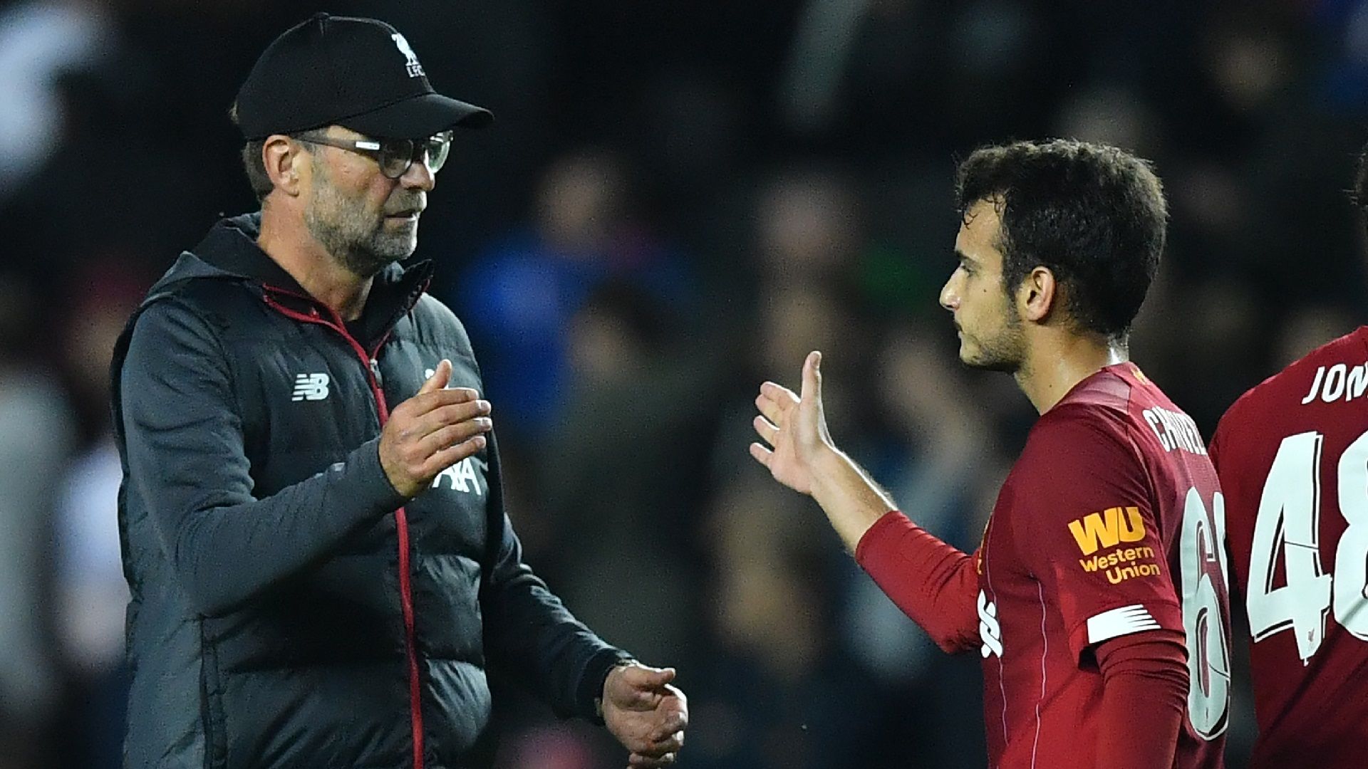 Jurgen Klopp Pedro Chirivella Liverpool 2019-20