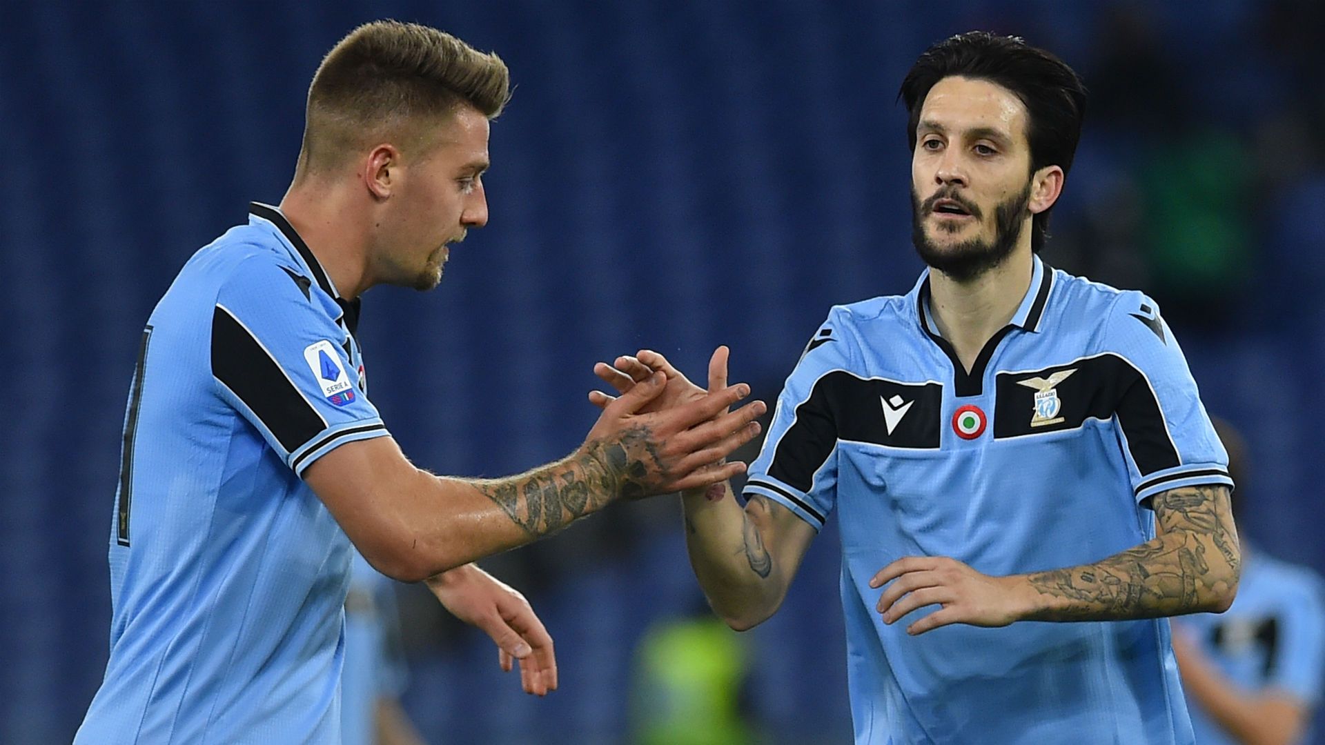 Lazio Milinkovic-Savic Luis Alberto