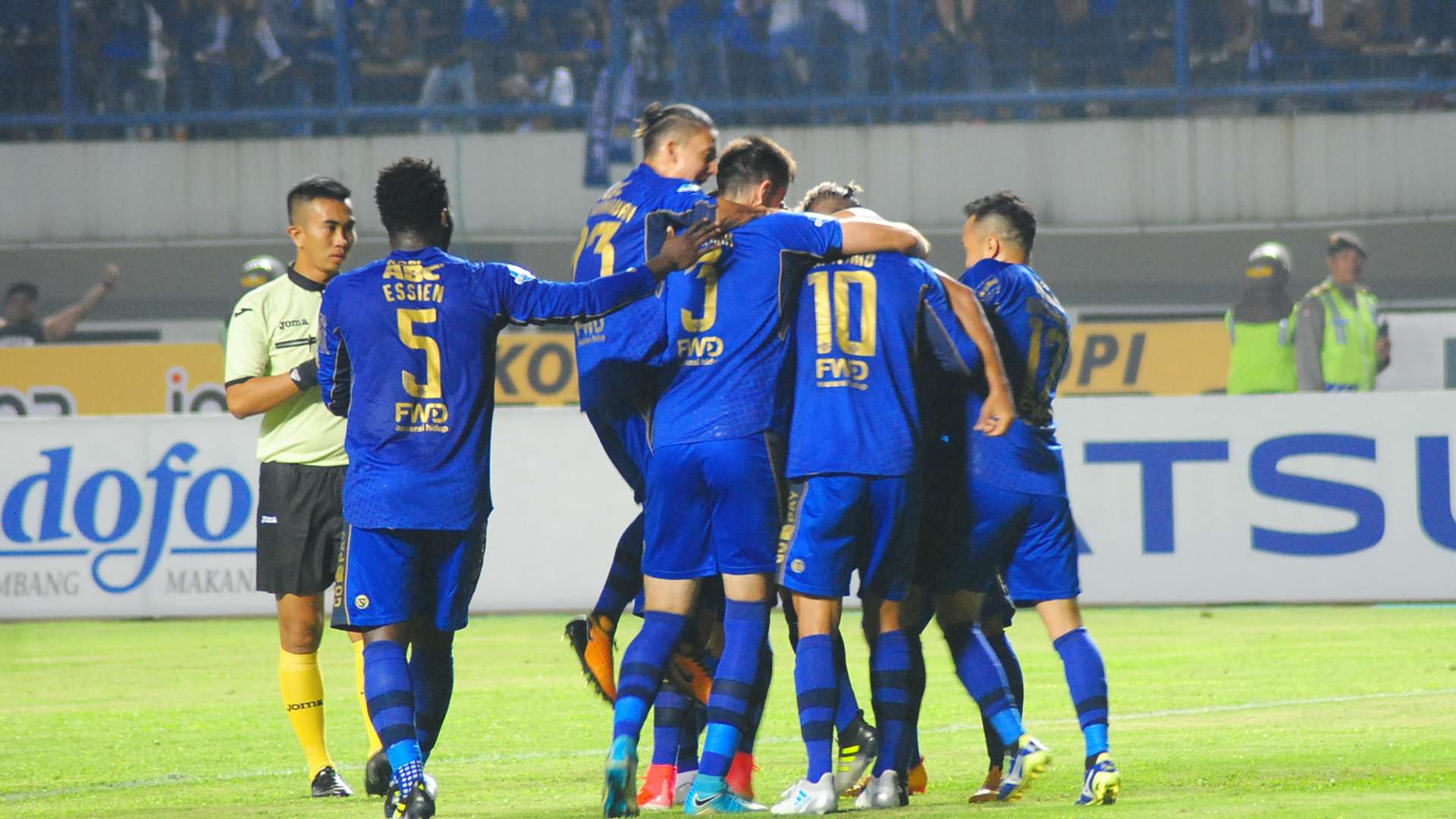 Selebrasi Persib Bandung