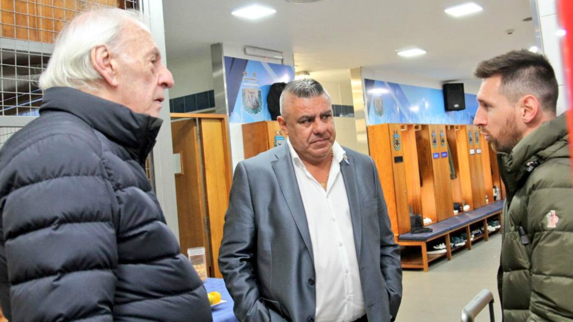 Cesar Menotti Claudio Tapia Lionel Messi Seleccion Argentina 28052019