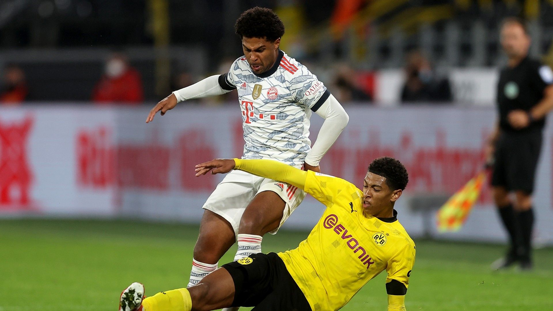 Serge Gnabry Jude Bellingham Bayern Dortmund