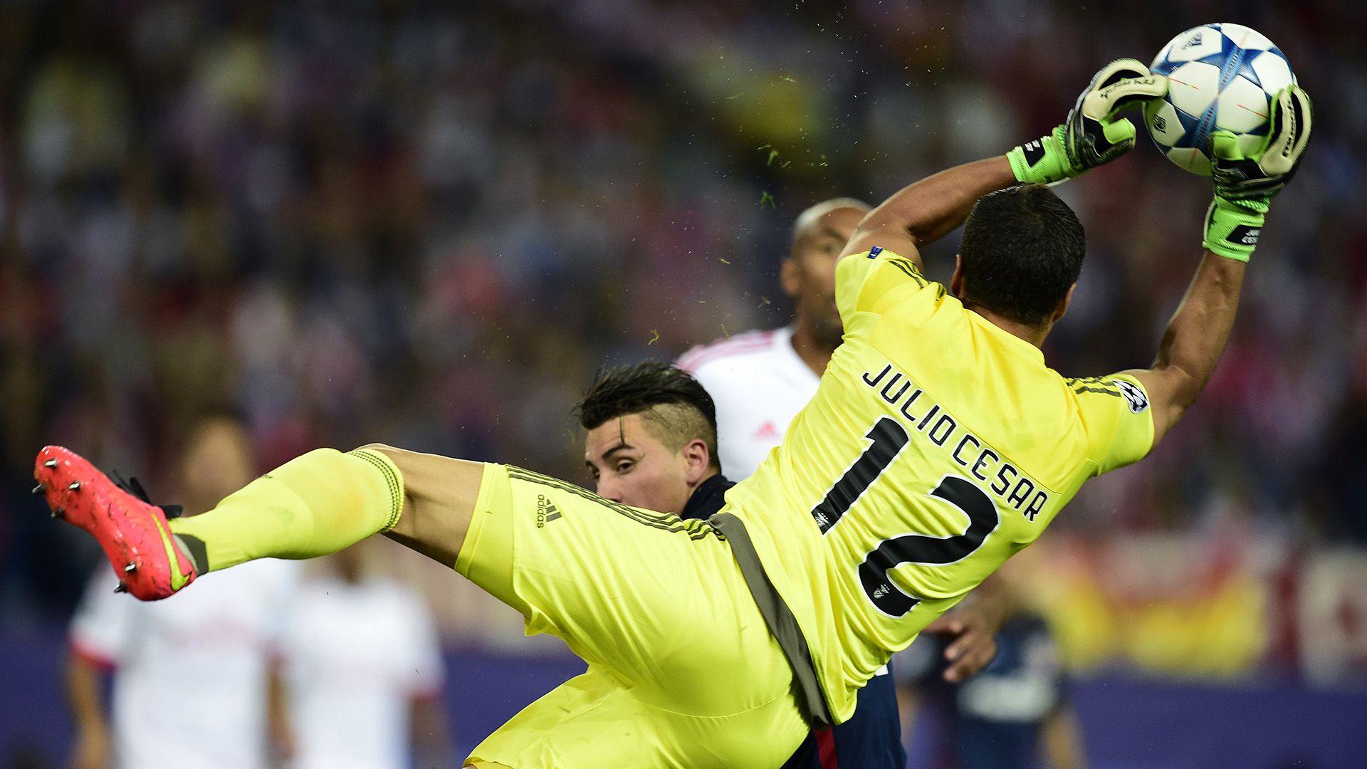 Julio Cesar Atletico Madrid Benfica Champions League 30092015