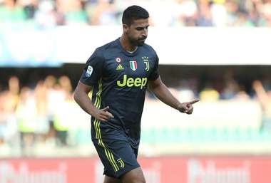 Sami Khedira Chievo Juventus Serie A 08182018