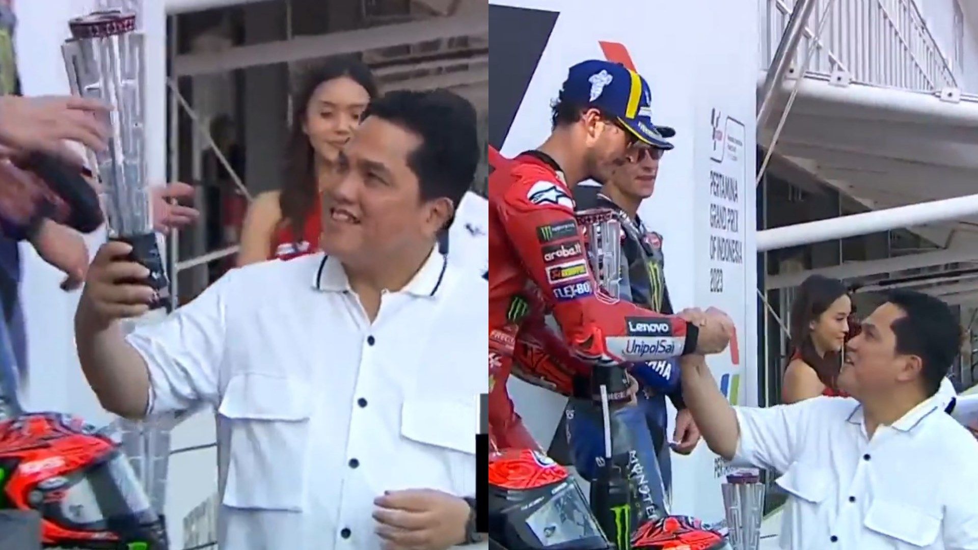 Thohir Bagnaia Moto GP