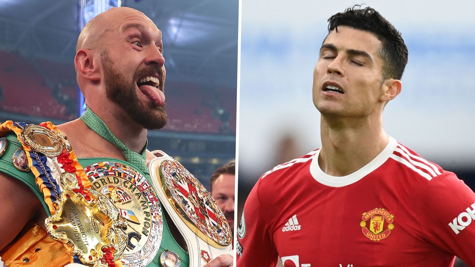 Tyson Fury Cristiano Ronaldo