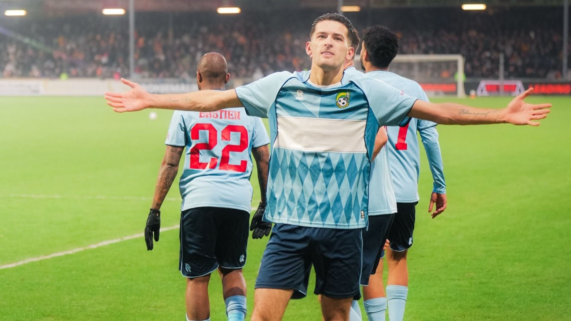 Justin Hubner - Go Ahead Eagles vs Fortuna Sittard