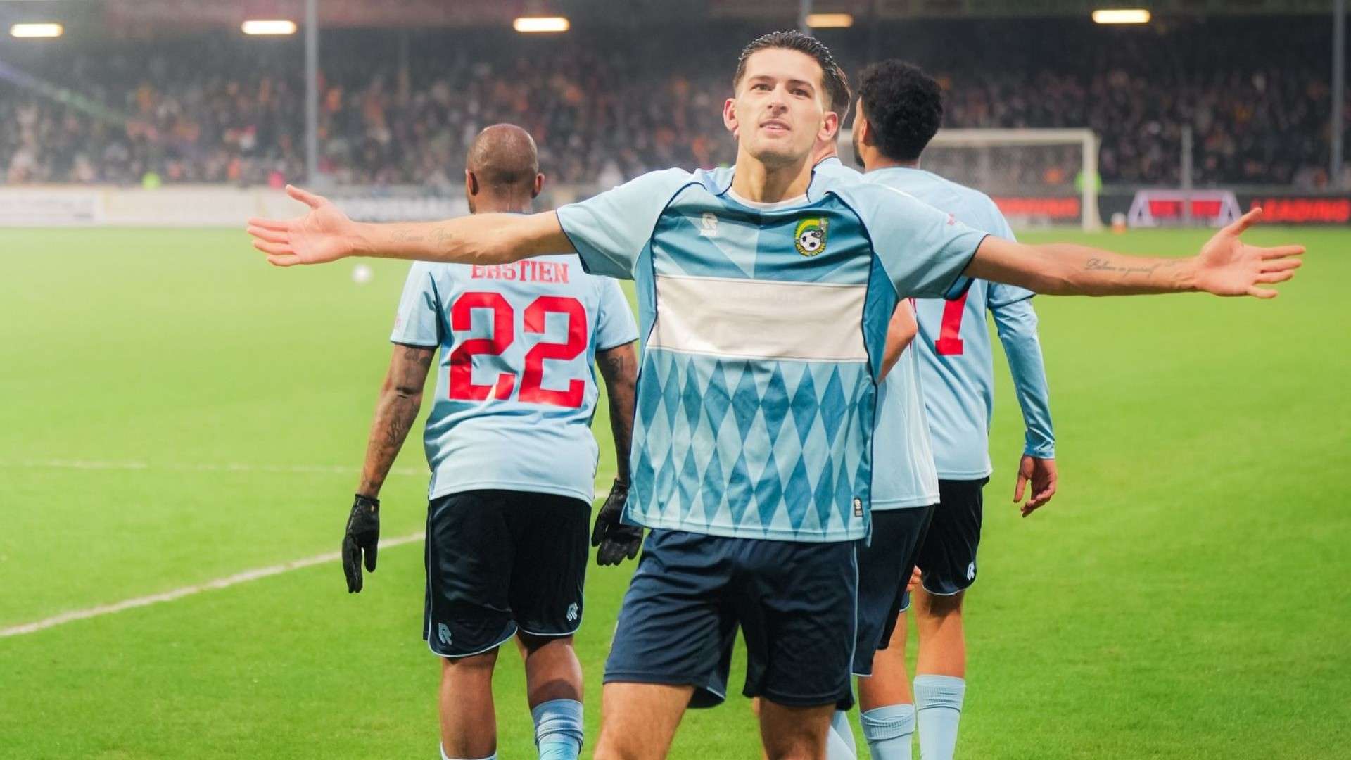 Justin Hubner - Go Ahead Eagles vs Fortuna Sittard