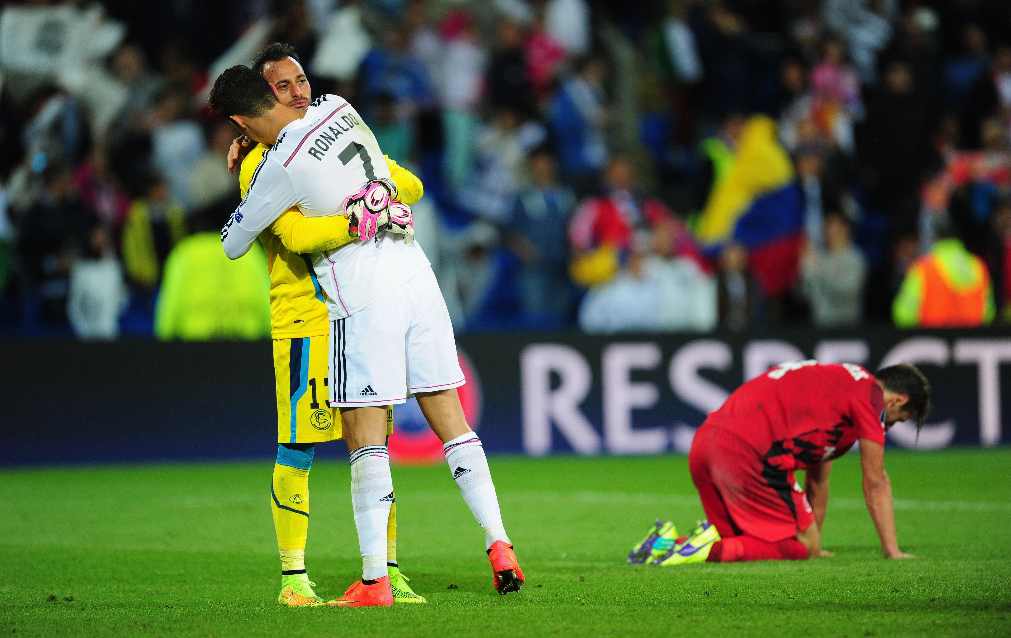 Beto and Cristiano Ronaldo - Real Madrid vs Sevilla - UEFA Supercup - 120814
