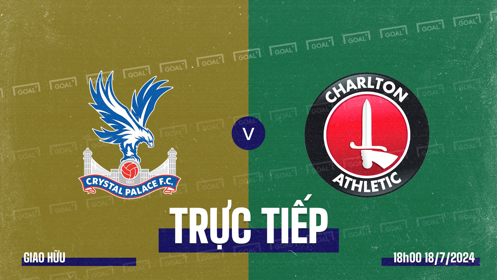 Crystal Palace vs Charlton Athletic GFX 2024