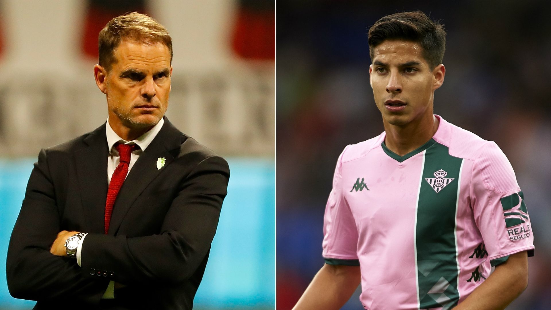 Frank de Boer - Diego Lainez