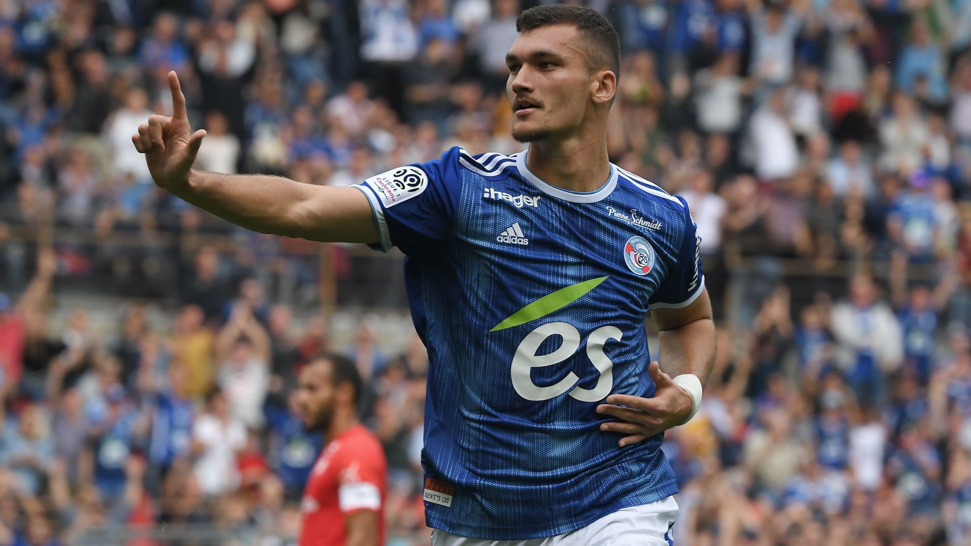 Ludovic Ajorque Strasbourg Montpellier Ligue 1 29092019