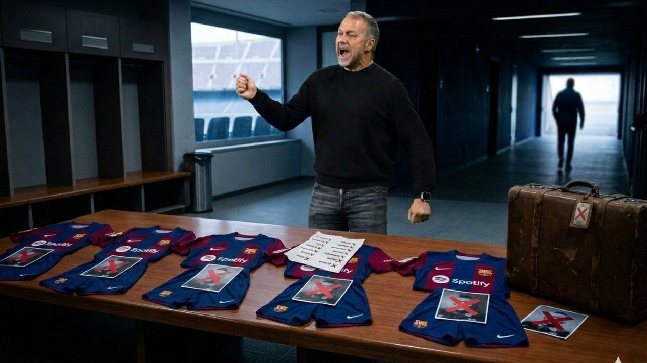 Hansi Flick Barcelona GFX GOAL ONLY