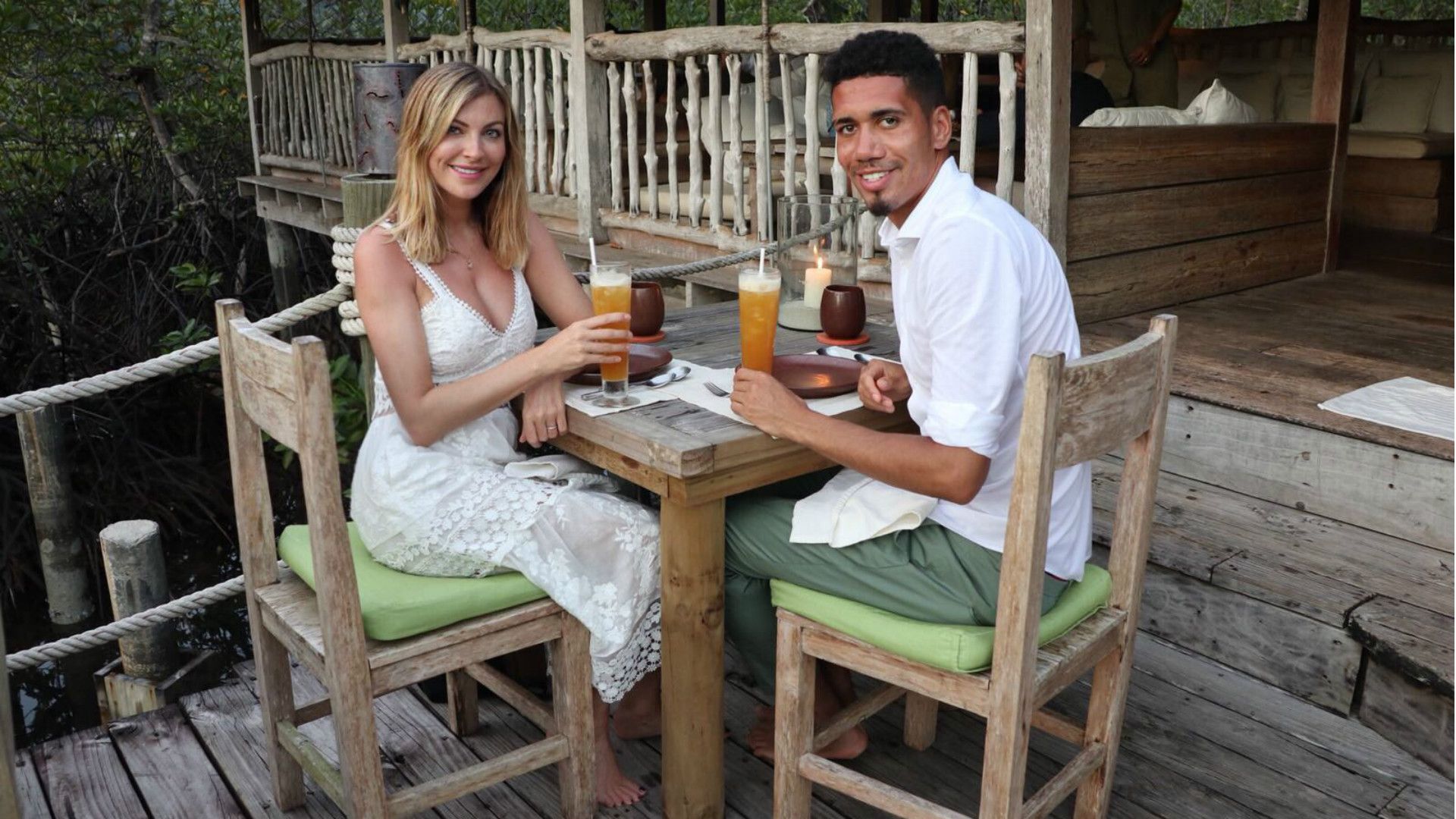 Chris Smalling Vacation Thailand