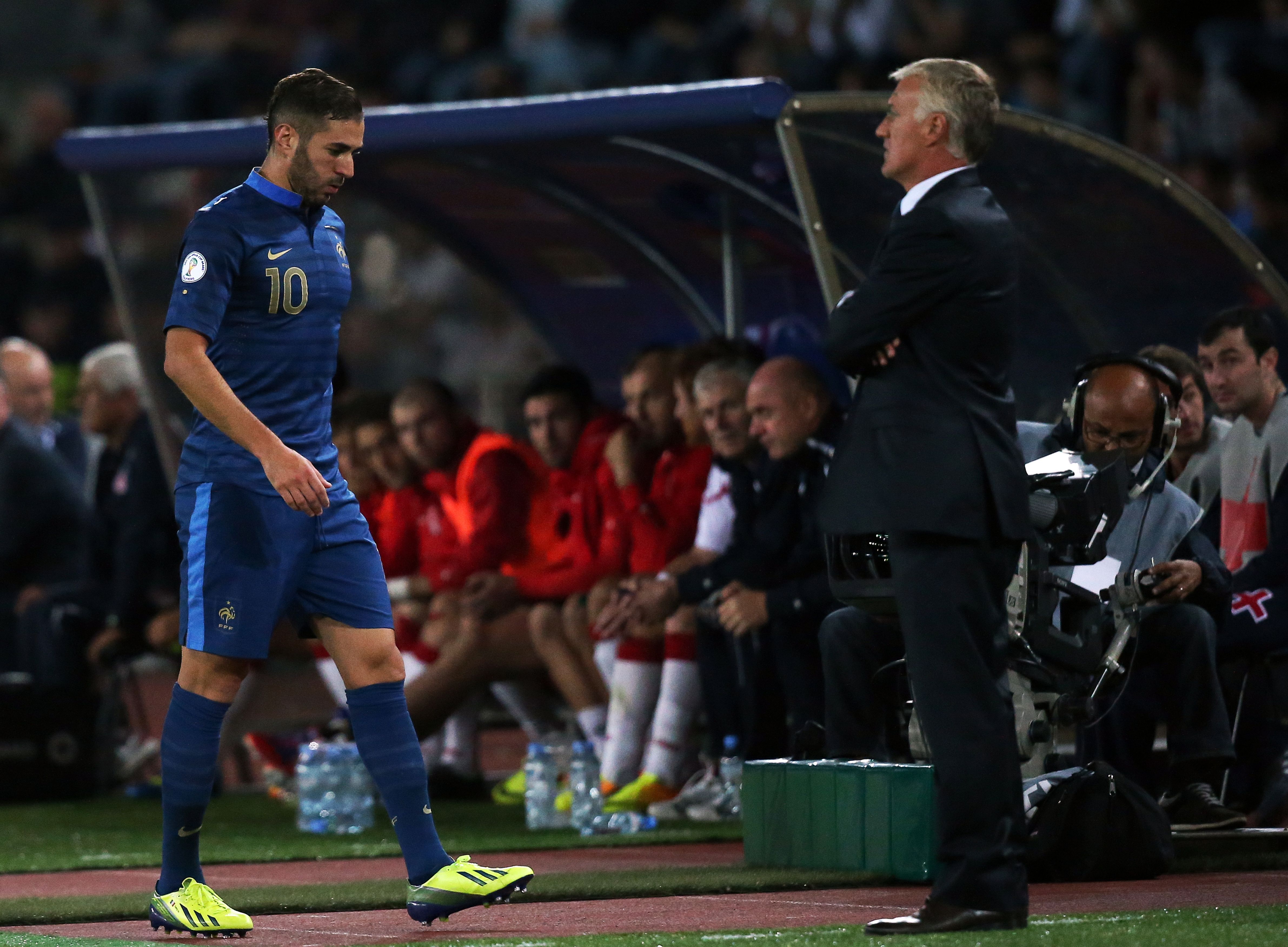 Karim Benzema et Didier Deschamps
