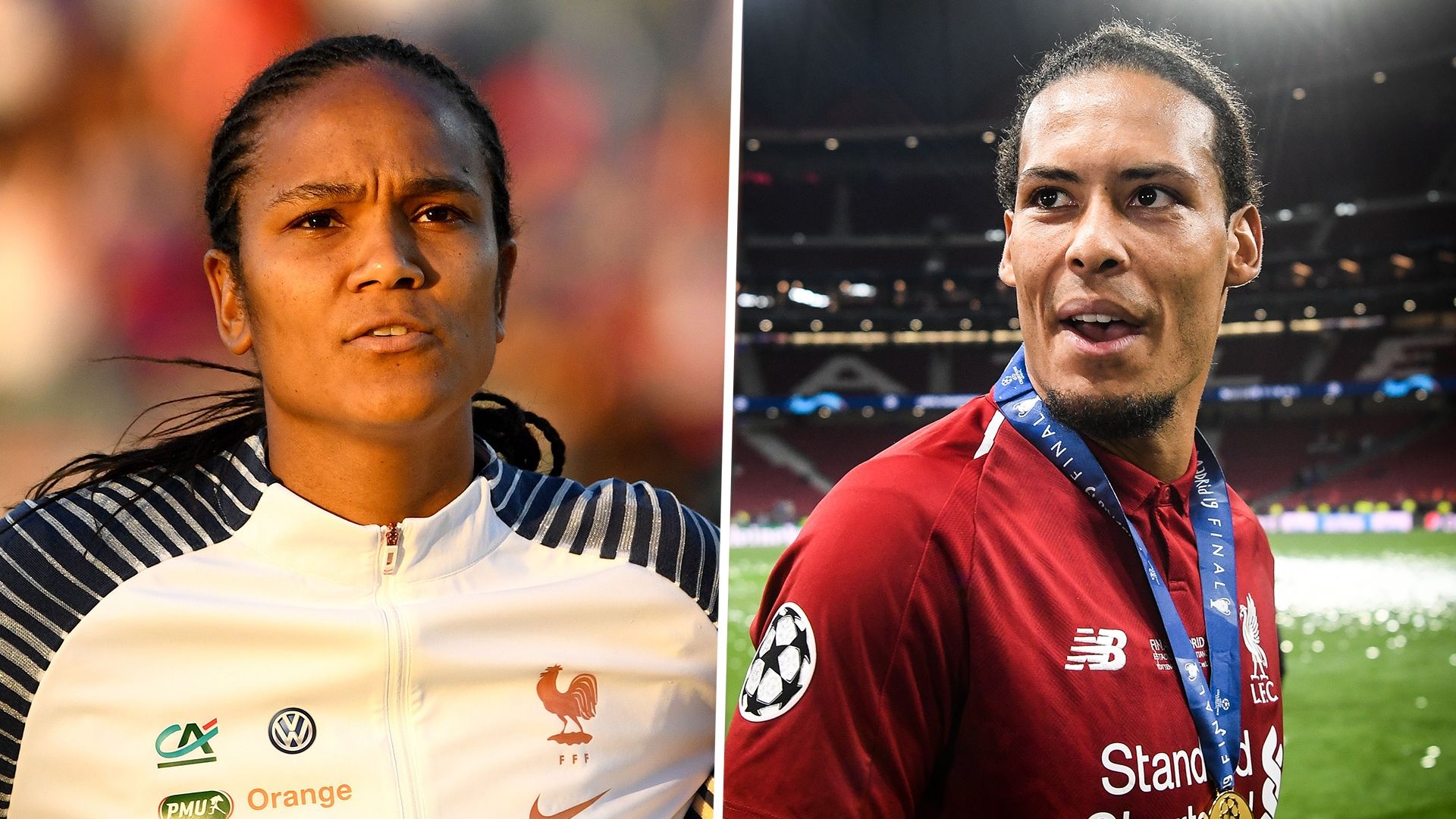 Wendie Renard Virgil van Dijk GFX