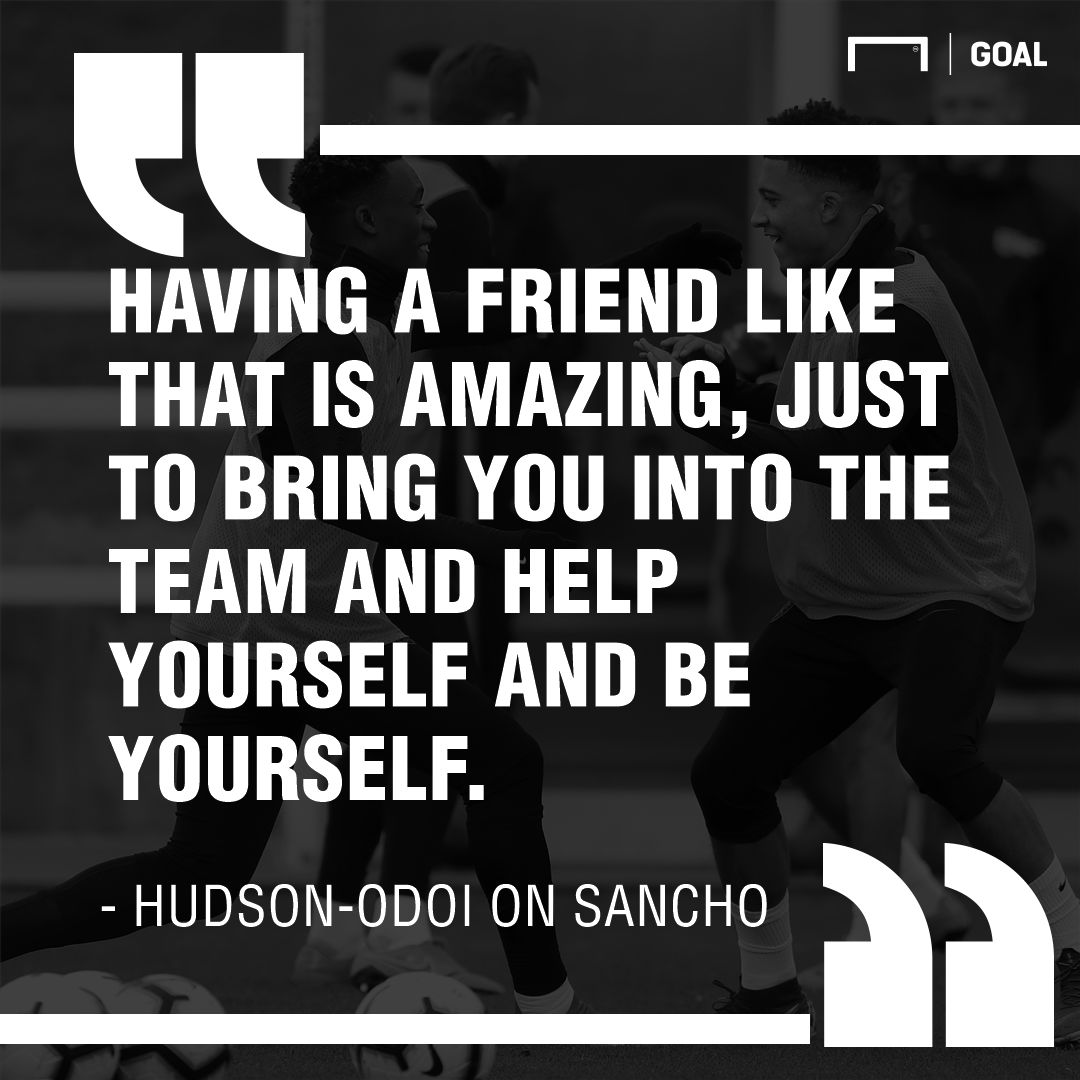 Callum Hudson-Odoi quote gfx