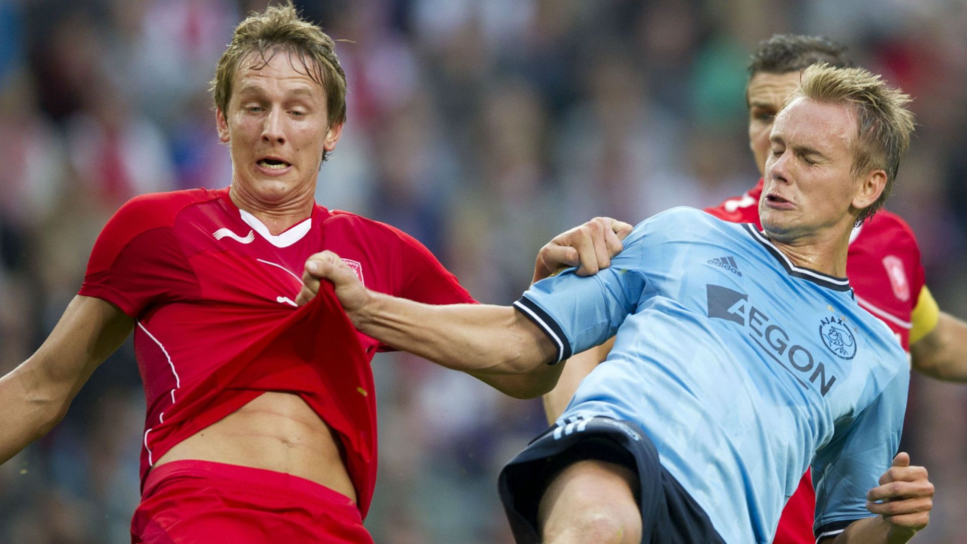 Siem de Jong Twente Luuk de Jong Ajax