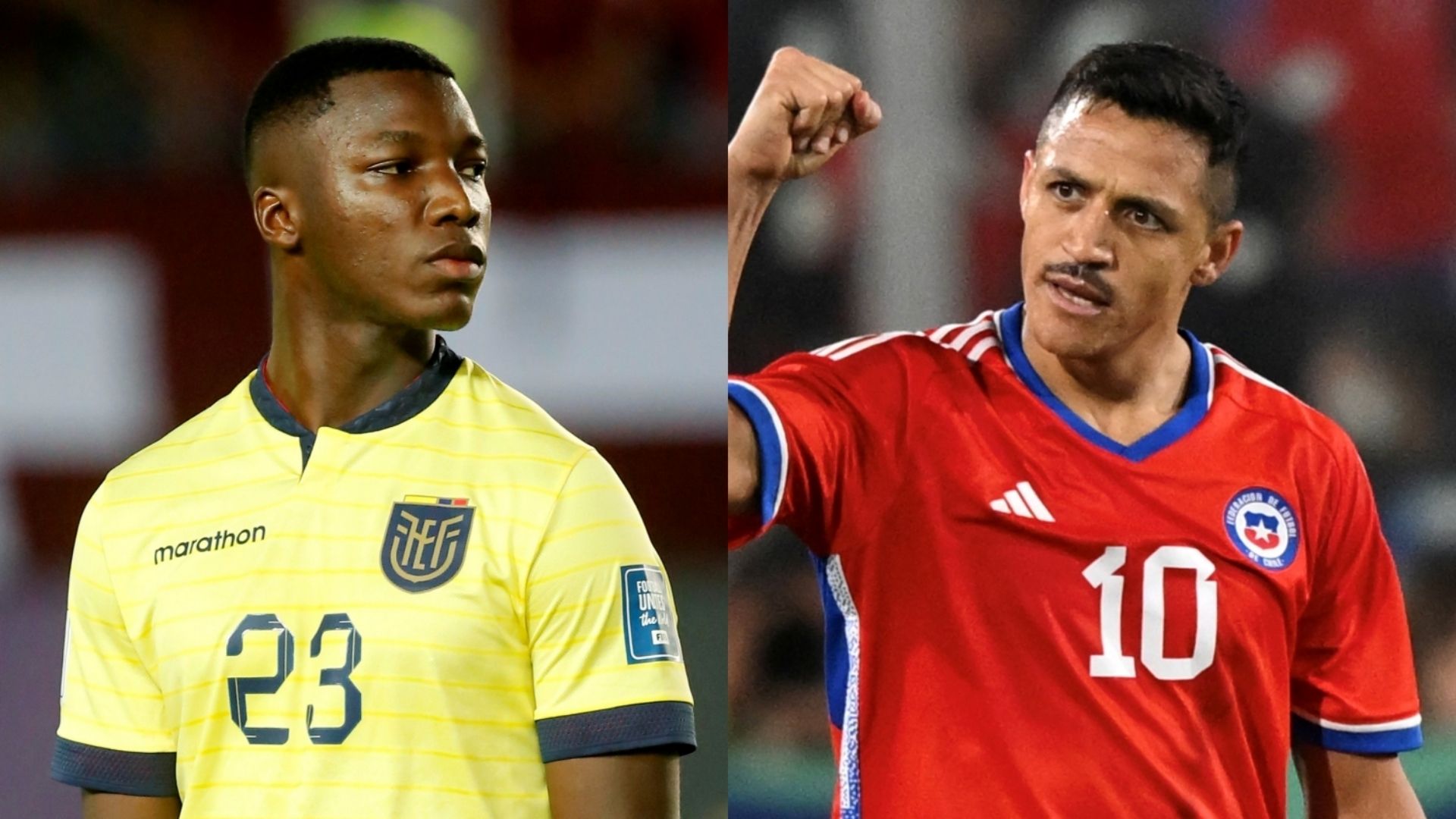 Moisés Caicedo Ecuador Alexis Sanchez Chile