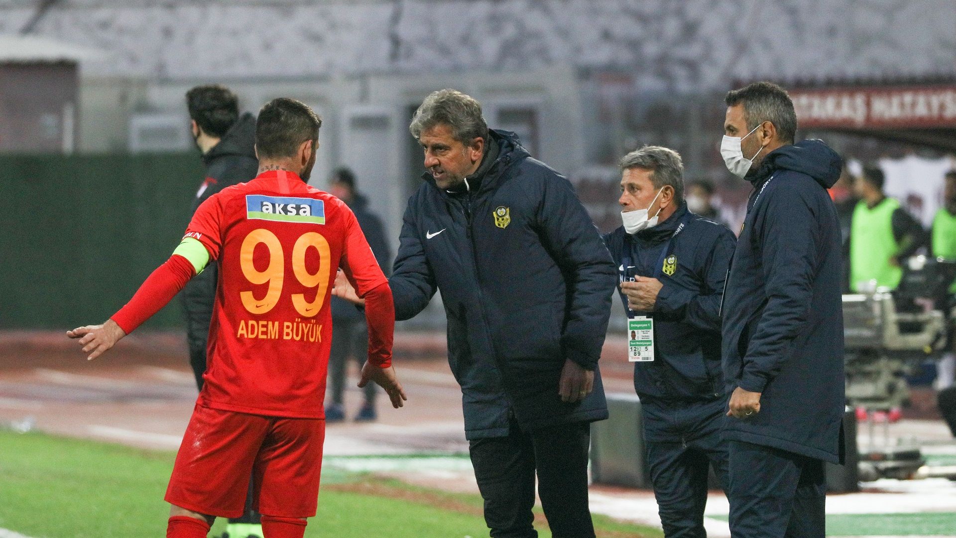 Hamza Hamzaoğlu Adem Büyük Hatayspor Yeni Malatyaspor 01202021