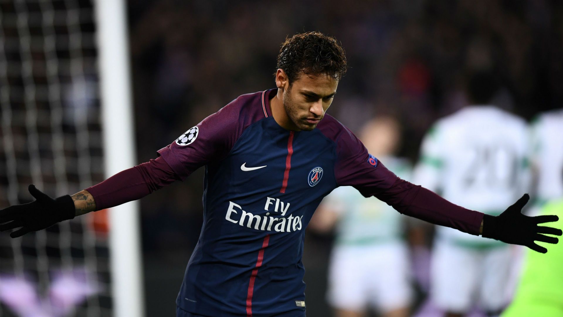 Neymar PSG Celtic Champions League 22112017