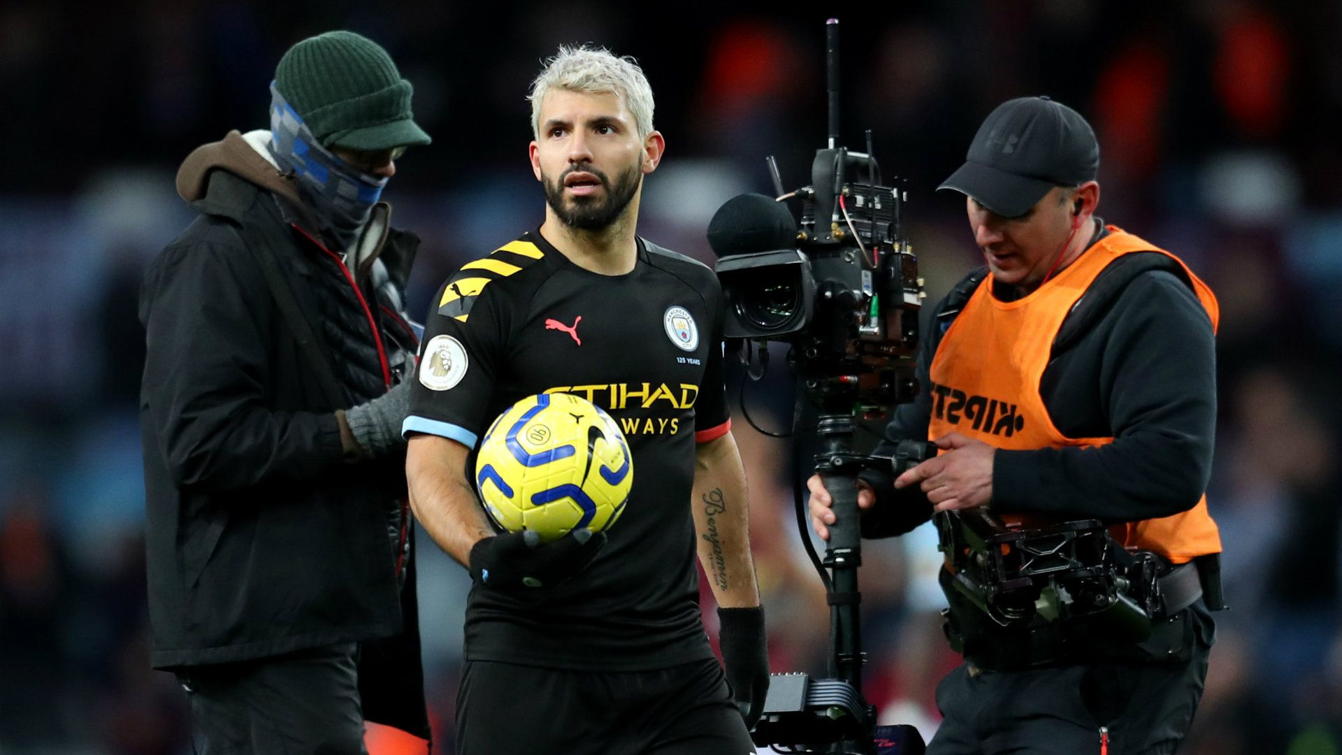 Sergio Aguero Manchester City 2019-20