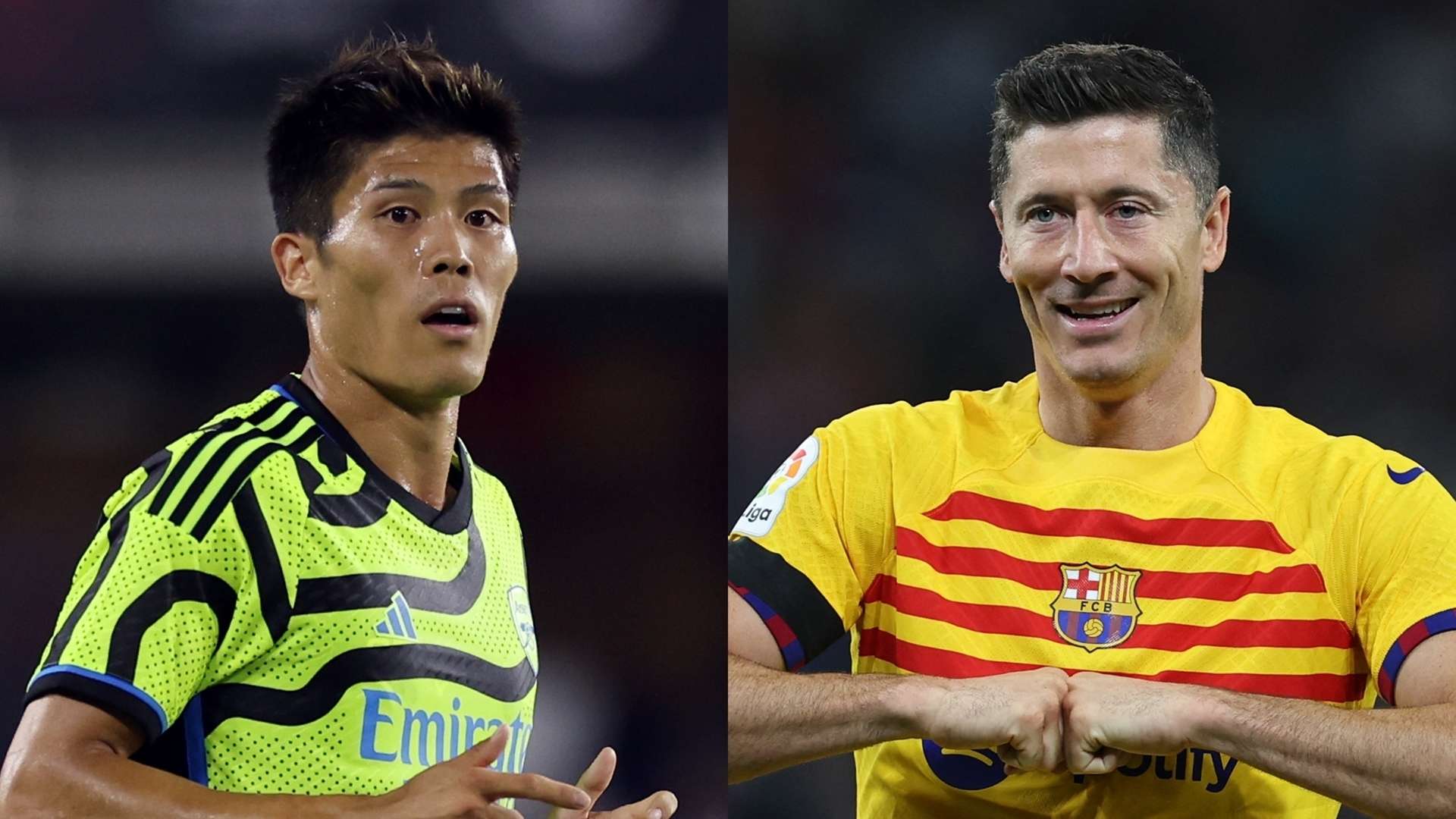 MP_Takehiro Tomiyasu_Arsenal vs Robert Lewandowski_Barcelona