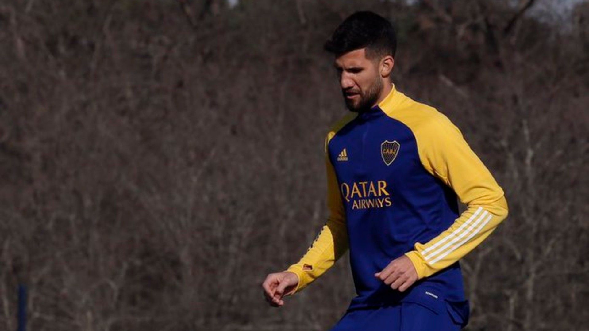 Lisandro Lopez Boca entrenamiento 240820