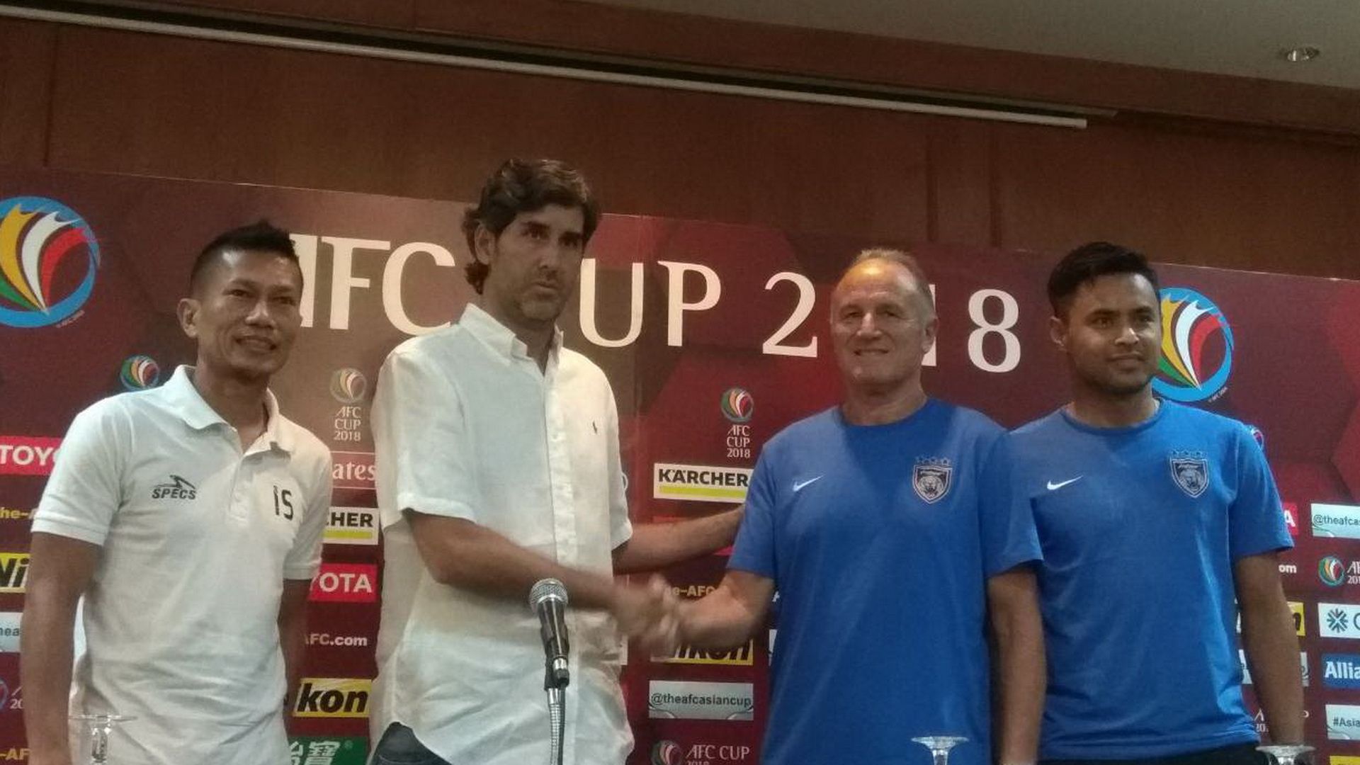 Jumpa Pers Persija Jakarta vs Johor Darul Takzim
