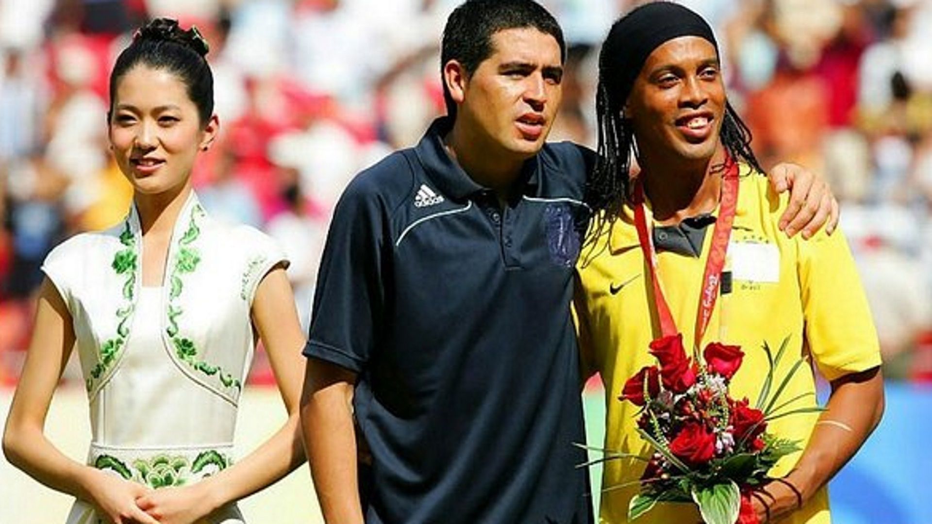 Riquelme e Ronaldinho Gaucho