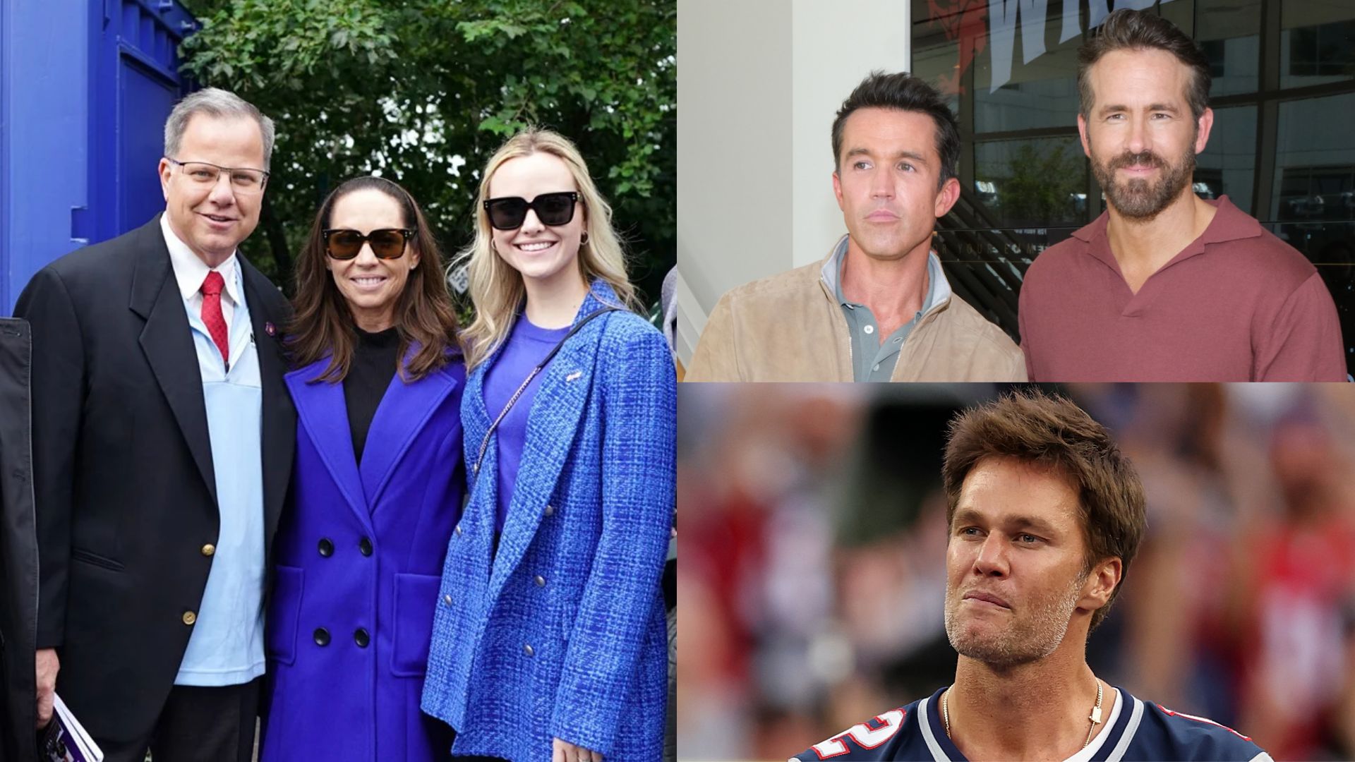 GFX Info Piatak family Reynolds McElhenney Tom Brady