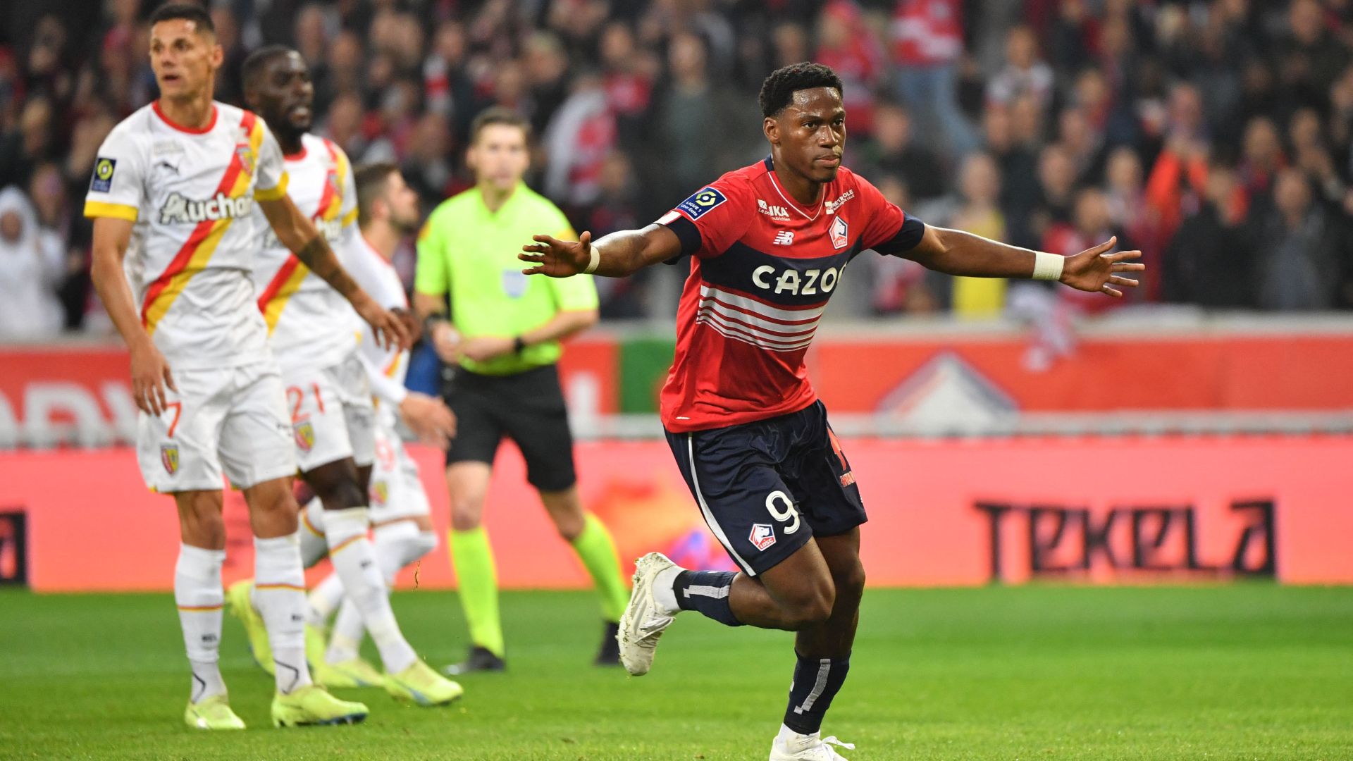 Jonathan David Lille Lens Ligue 1