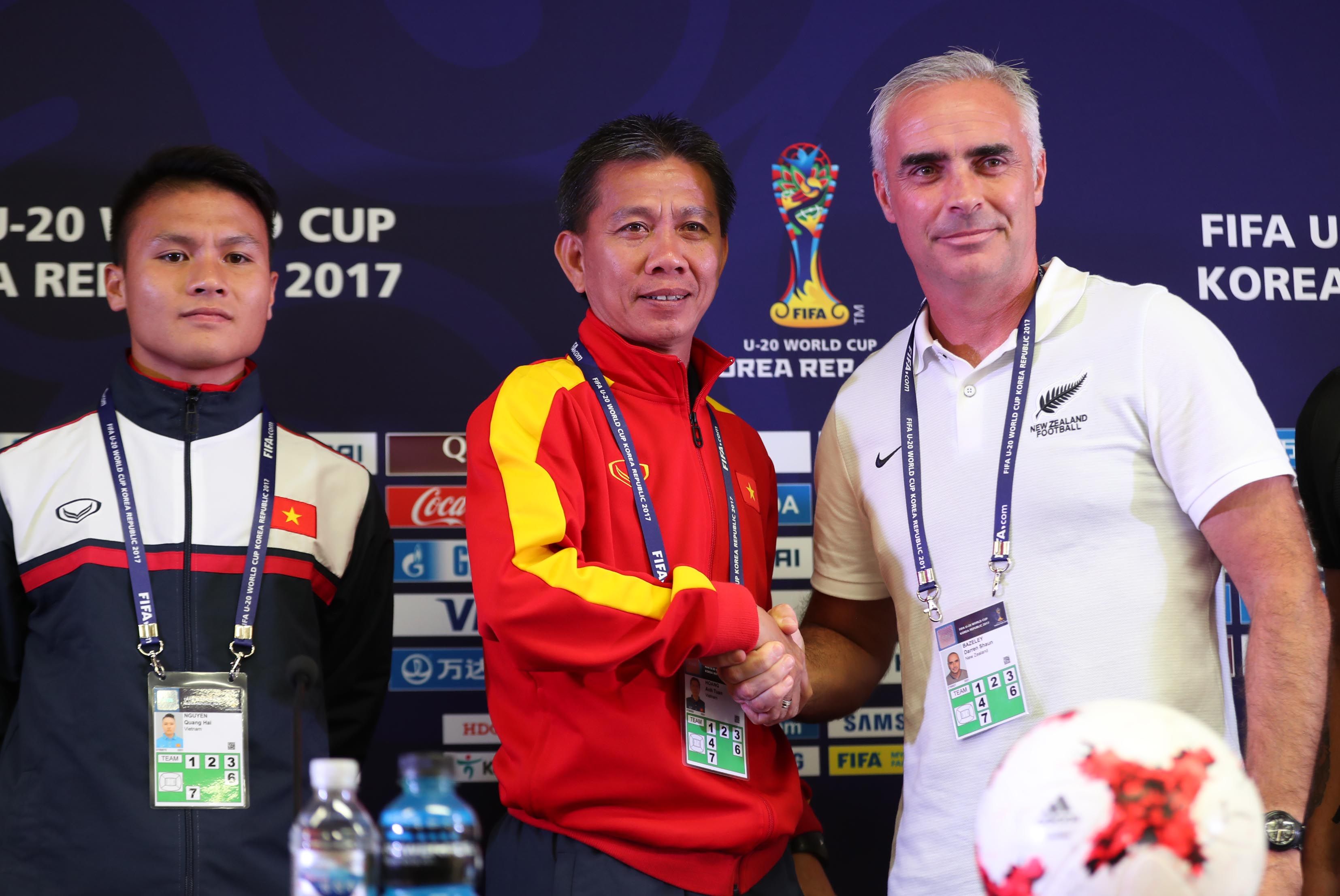 Họp báo U20 Việt Nam U20 New Zealand