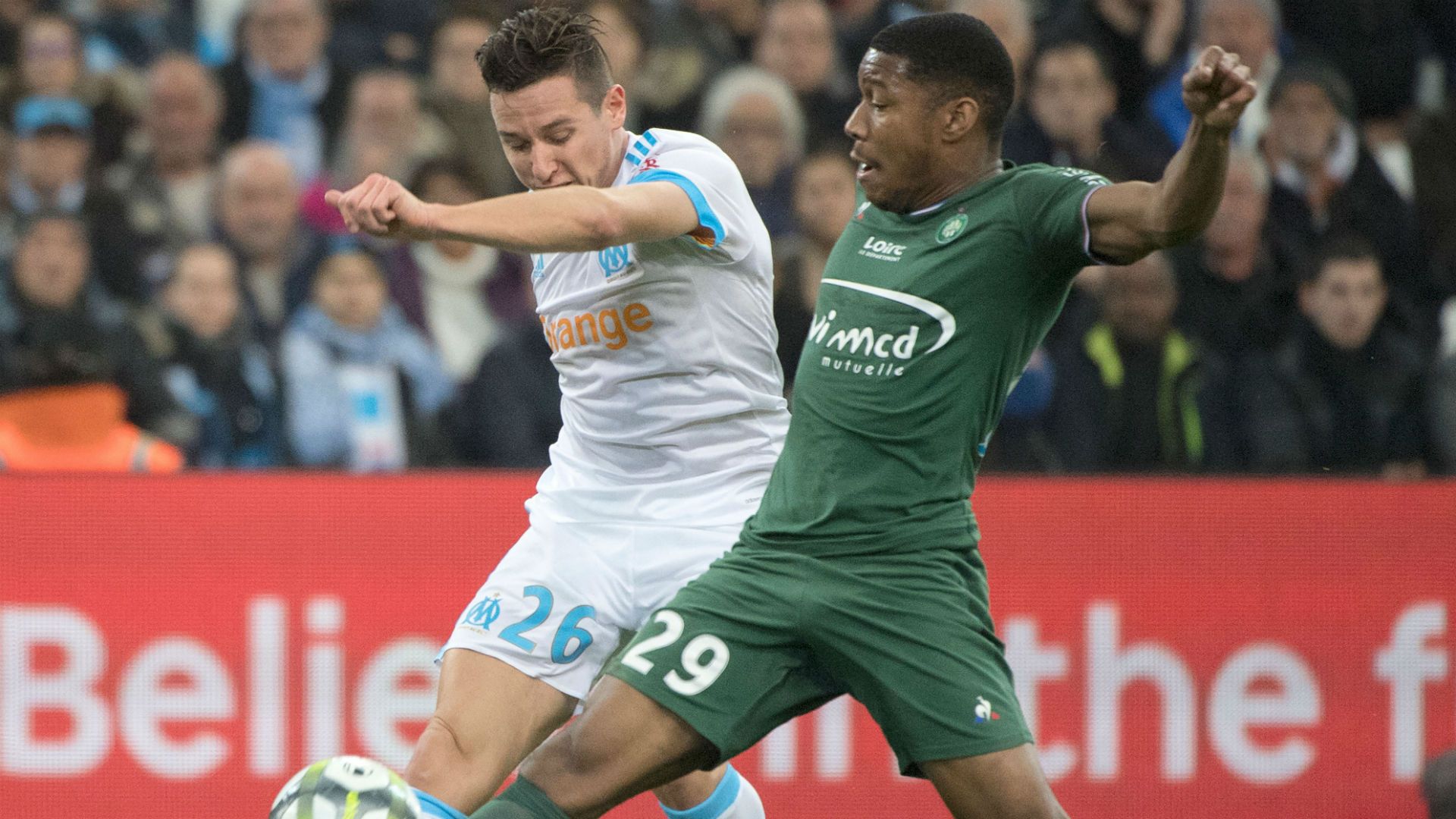 Florian Thauvin Ronael Pierre-Gabriel Marseille ASSE Ligue 1 10122017