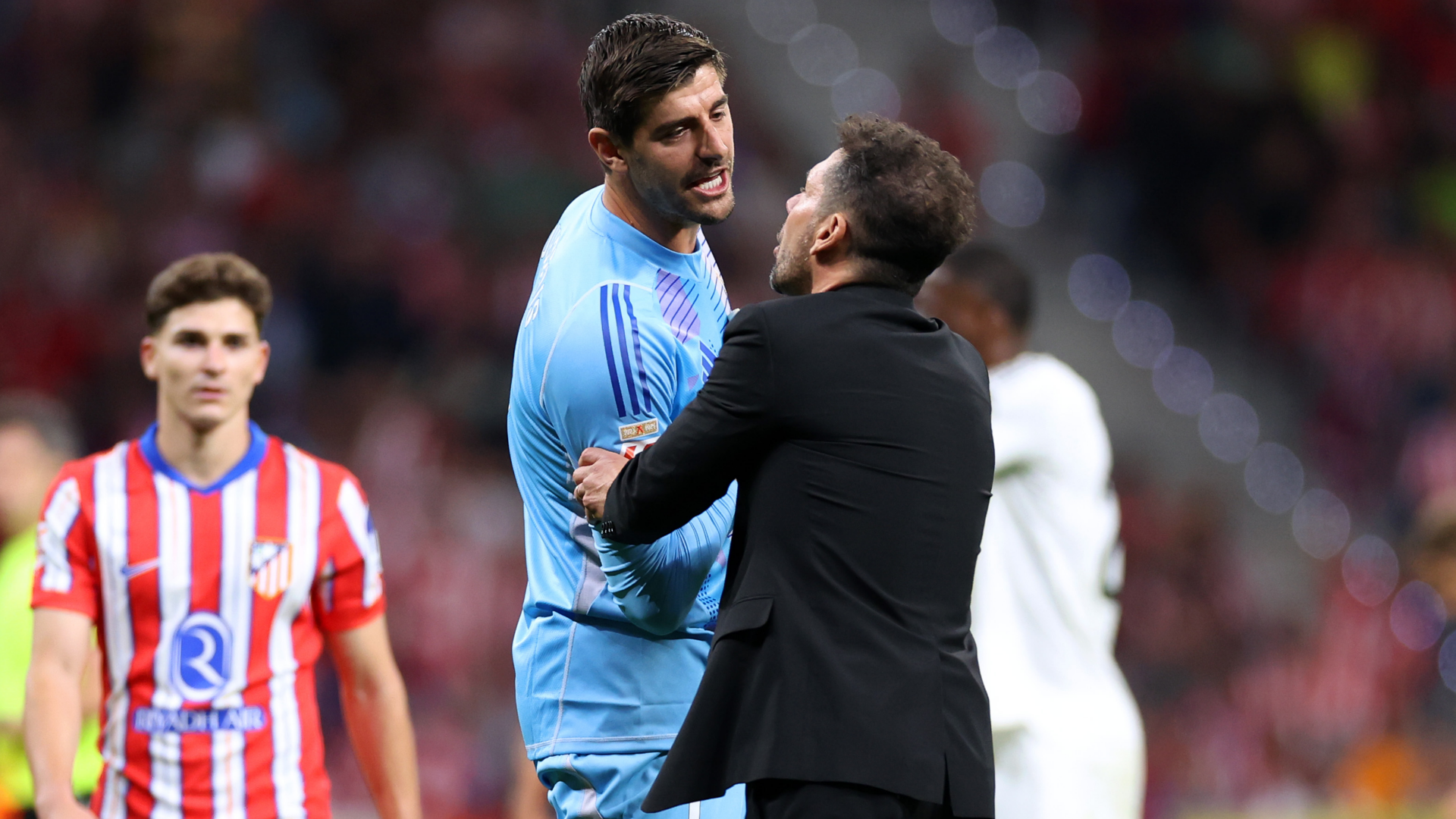 Diego Simeone Condemns Violence Amid Atletico Madrid vs Real Madrid Derby Controversy