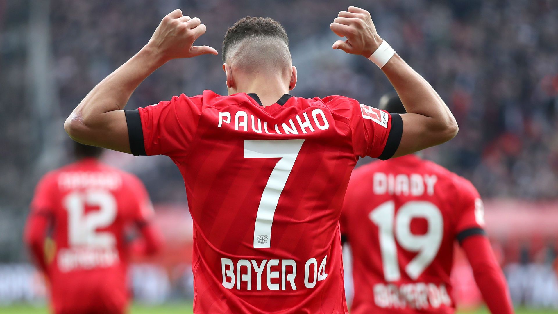 Paulinho Bayer Leverkusen Frankfurt Bundesliga 07 03 2020