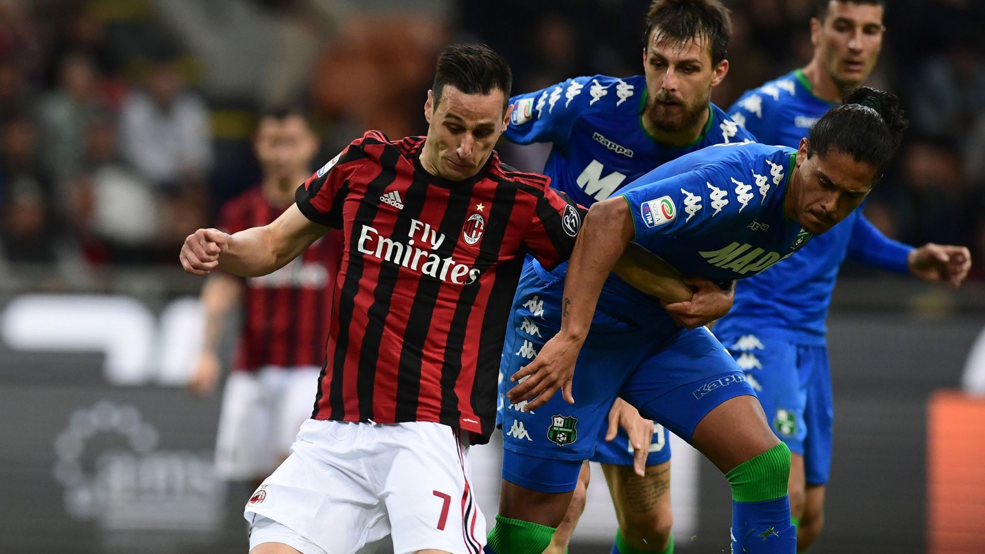 Nikola Kalinic Milan Sassuolo Serie A