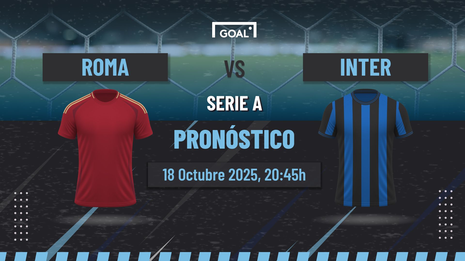 Roma vs Inter Pronóstico y Apuestas Serie A | 18/10/25