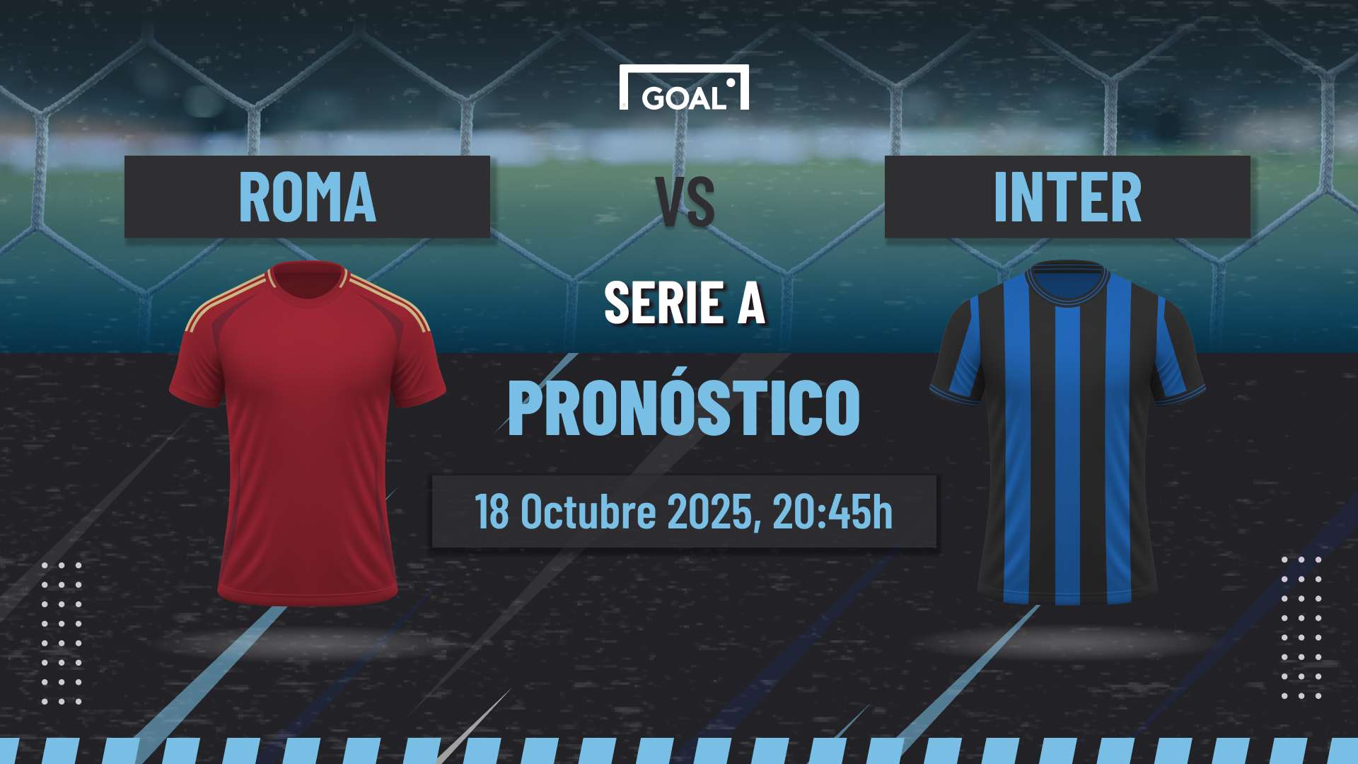 Roma vs Inter Pronóstico y Apuestas Serie A | 18/10/25